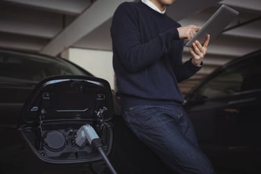 Soluciones de Enerlink para la recarga de baterías de autos eléctricos