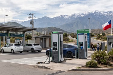 ¿Cómo instalar una estación de carga de autos eléctricos en Chile?