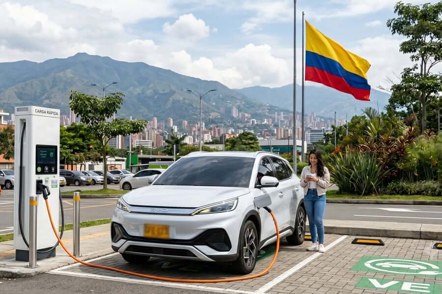 ¿Cómo montar una estación de carga de vehículos eléctricos en Colombia?